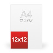 flyer format carré 12x12