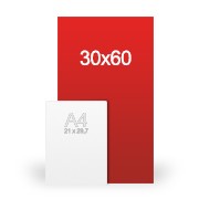 Affiche 30x60 cm