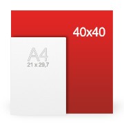 Affiche 40x40 cm
