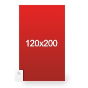 Totem enrouleur 200x120 cm